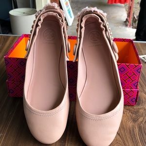 Size 6.5 Tory Burch Ballet flats /Warm Blush
